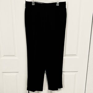 Manzini Italy Wool Black Men's Dress Trousers Size 34